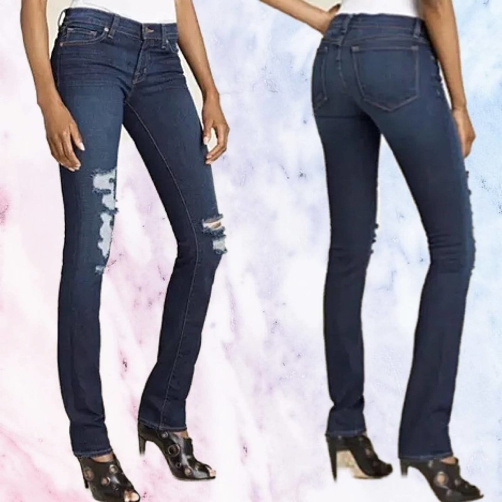 J Brand Low Rise Pencil Leg Style 912 Dark Jeans